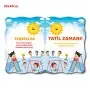 Kitap Bilgini Park Karne Kılıfı | Anasınıfı & 1. Sınıf Dosya