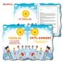 Kitap Bilgini Park Karne Kılıfı | Anasınıfı & 1. Sınıf Dosya