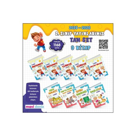 2. SINIF EĞİTİM SETİ (9 KİTAP)