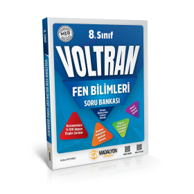 MADALYON - 8.SINIF VOLTRAN FEN BİLİMLERİ SORU BANKASI