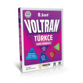 MADALYON - 8.SINIF VOLTRAN TÜRKÇE SORU BANKASI