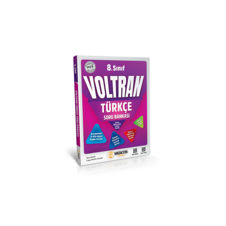 MADALYON - 8.SINIF VOLTRAN TÜRKÇE SORU BANKASI