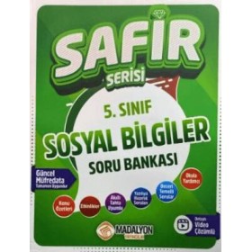 Madalyon Yayınları 5. Sınıf Safir Serisi Sosyal Bilgiler Soru Bankası