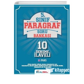 Bilal Işıklı Yayınları 5.Sınıf Paragraf Işıklı Soru Bankası 10 Deneme İlaveli