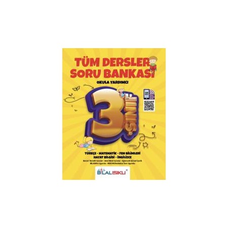 IŞIKLI - ADIM ADIM IŞIKLI 3.SINIF TÜM DERSLER SORU BANKASI YENİ