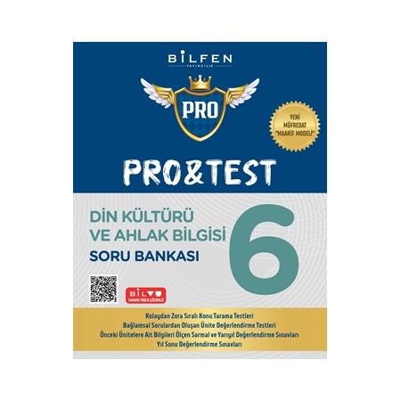 6. SINIF PRO&TEST DİN KÜLTÜRÜ VE AHLAK BİLGİSİ SORU BANKASI YENİ MÜFREDAT