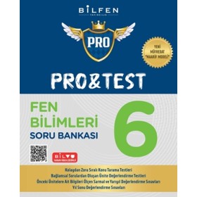 6. SINIF PRO&TEST FEN BİLİMLERİ SORU BANKASI YENİ MÜFREDAT 6. SINIF PRO&TEST FEN BİLİMLERİ SORU BANKASI YENİ MÜFREDAT