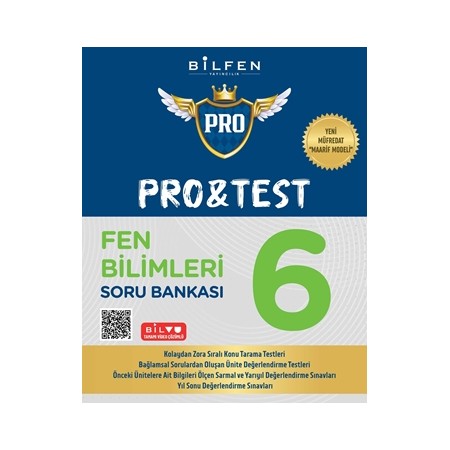 6. SINIF PRO&TEST FEN BİLİMLERİ SORU BANKASI YENİ MÜFREDAT