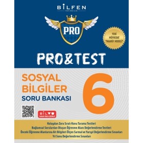 6. SINIF PRO&TEST SOSYAL BİLGİLERİ SORU BANKASI YENİ MÜFREDAT 6. SINIF PRO&TEST SOSYAL BİLGİLERİ SORU BANKASI YENİ MÜFREDAT