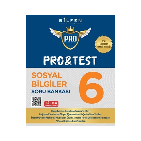 6. SINIF PRO&TEST SOSYAL BİLGİLERİ SORU BANKASI YENİ MÜFREDAT