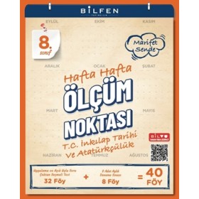 Bilfen Yayıncılık 8. Sınıf T.C. İnkılap Tarihi ve Atatürkçülük Ölçüm Noktası