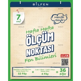 Bilfen Yayıncılık 7.Sınıf Fen Bilimleri Ölçüm Noktası
