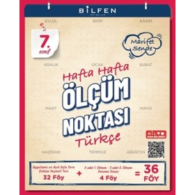Bilfen Yayıncılık 7.Sınıf Türkçe Ölçüm Noktası