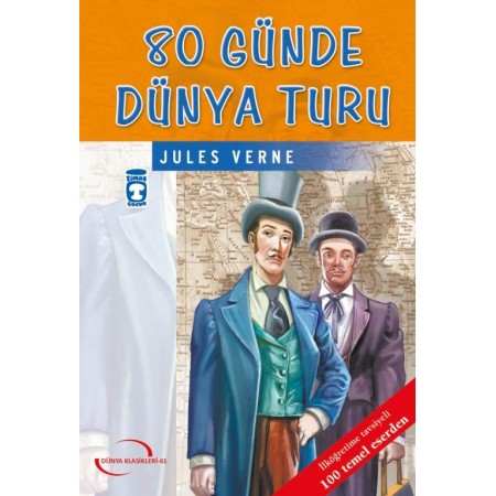 Timaş Çocuk Yayınları 80 Günde Dünya Turu (Gençlik Klasikleri)