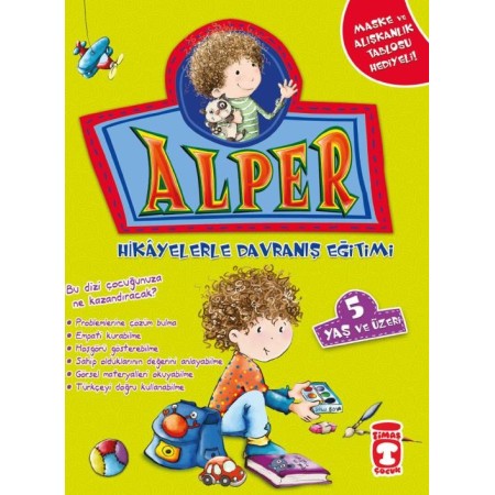 Timaş Çocuk Yayınları Alper Set - (5 Kitap)